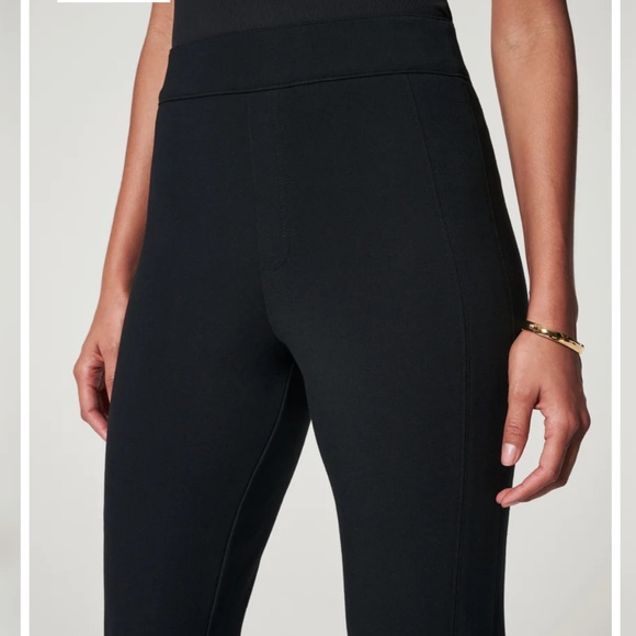 NWT New with Tags Spanx Perfect Pant Staight Leg in Classic Black size Small S - Picture 2 of 4